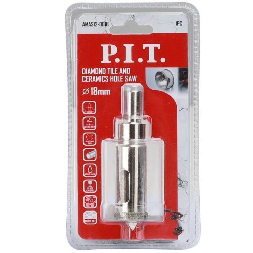 коронка алмазная по керамике pit 18x70 мм купить, цена, фото, описание, характеристики, инструкция, отзывы, недорого купить, скидка, официальный сайт, магазин, самара, заказать