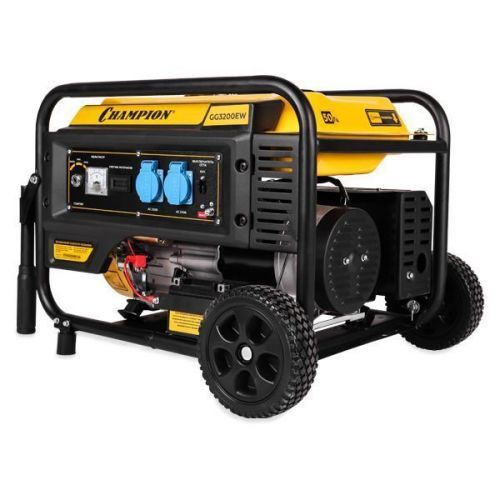 бензогенератор champion gg3200ew колеса, эл.старт купить, цена, фото, описание, характеристики, инструкция, отзывы, недорого купить, скидка, официальный сайт, магазин, самара, заказать