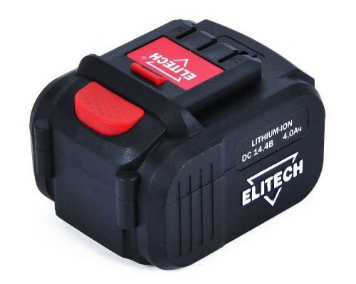 аккумулятор 14,4в 4.0ач li-ion elitech 1820.067500 купить, цена, фото, описание, характеристики, инструкция, отзывы, недорого купить, скидка, официальный сайт, магазин, самара, заказать