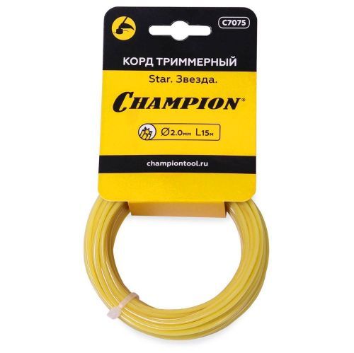 леска champion star 2.0мм* 15м (звезда) в мотке купить, цена, фото, описание, характеристики, инструкция, отзывы, недорого купить, скидка, официальный сайт, магазин, самара, заказать