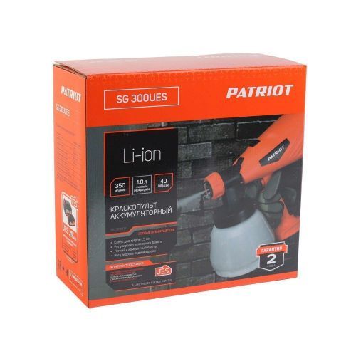 краскораспылитель patriot sg 300ues аккумуляторный купить, цена, фото, описание, характеристики, инструкция, отзывы, недорого купить, скидка, официальный сайт, магазин, самара, заказать