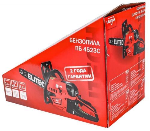 бензопила elitech пб 4523c купить, цена, фото, описание, характеристики, инструкция, отзывы, недорого купить, скидка, официальный сайт, магазин, самара, заказать